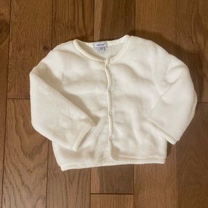 Absorba white jacket/sweater